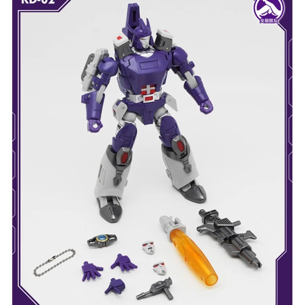 KD-02 갈바트론 소형 G1 변신 애니메이션 로봇 장난감