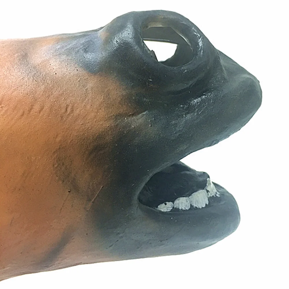 

Halloween Horse Head Decoration Masquerade Ball Props Horse Head Mask Breathable Festival Horse Head Decor for Party Vacation