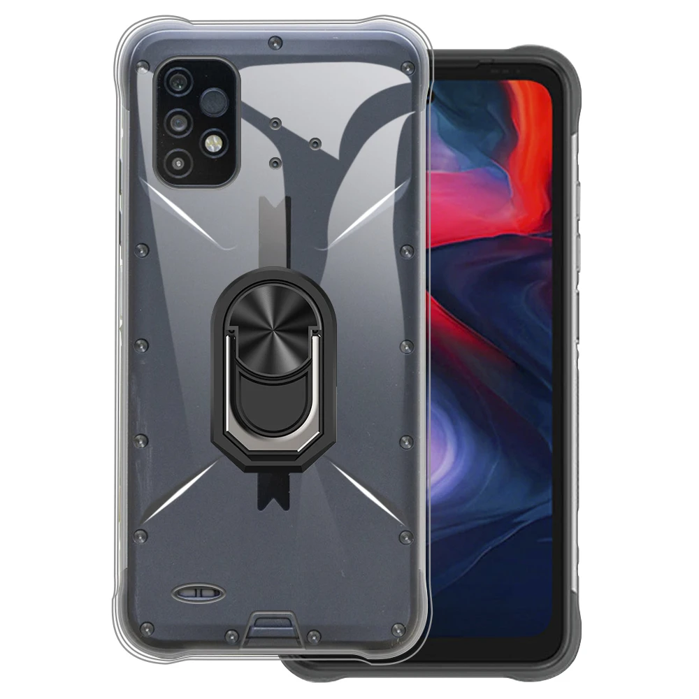 Роскошный ударопрочный кольцевой держатель для Umidigi Bison GT2 GT2 Pro силиконовый чехол ТПУ, защитный чехол-держатель для Umidigi Bison GT2 5G