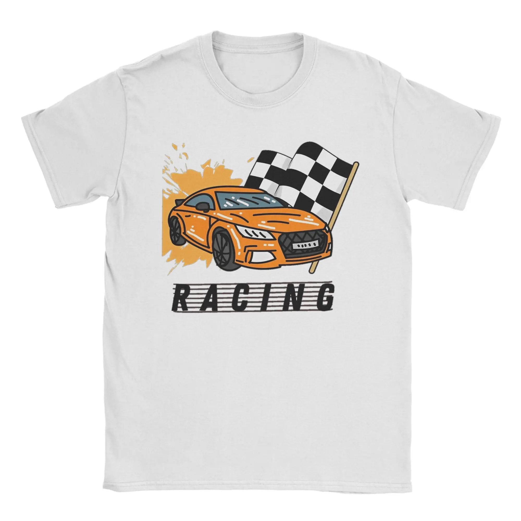

Certified Racist Car Sports Motosport Racing T-Shirt Summer Cotton T Shirts Couple Harajuku Casual Tee Shirt Short-Sleeve Tops
