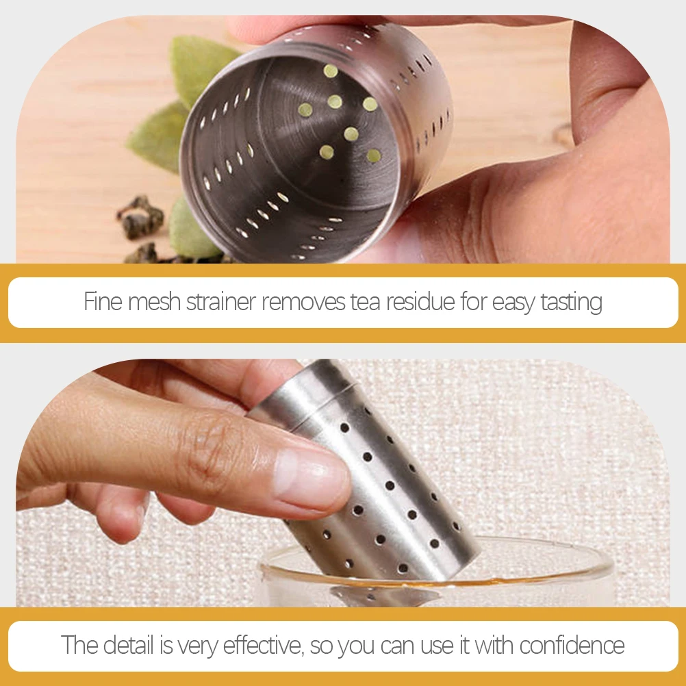 

Stainless Steel Infuser Hanging Household Multi-Functional Strainer For Loose Leaf Black Green Rose Jasmine Filter Tool Kitchen