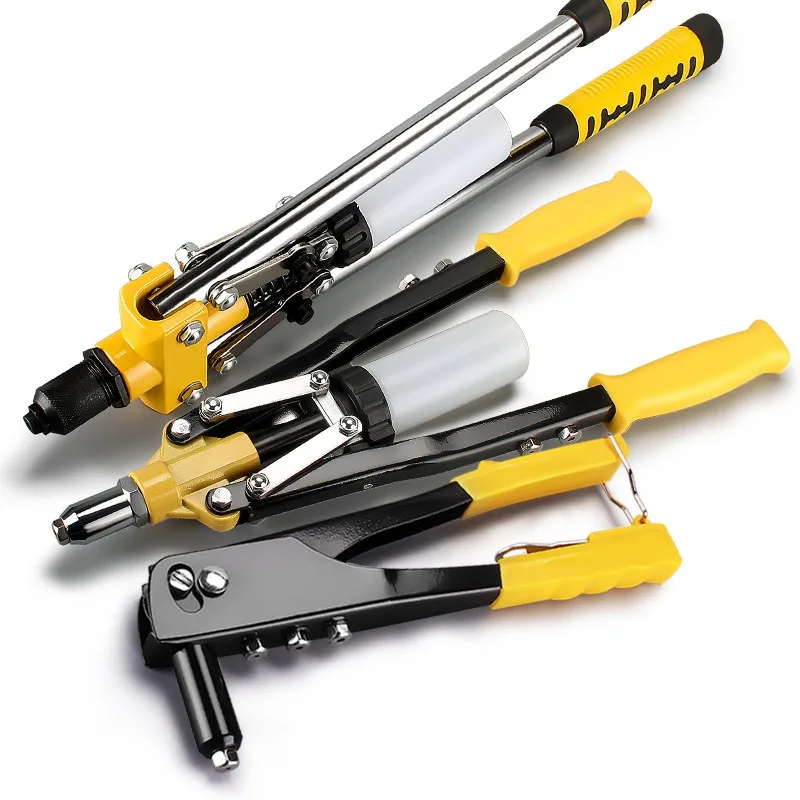 Manual Rivet Gun Suitable For Wall And Wooden Board Core Pulling Nail Fixation Double Handle Labor-Saving Core Pulling Rivet Gun