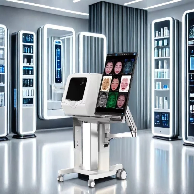 3D 피부 분석기 최고의 디지털 피부 분석기 얼굴 피부 분석 기기