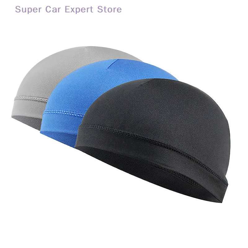 

Quick Dry Helmet Cycling Cap Anti-UV Anti-Sweat Sports Hat Skull Cap Motorcycle Bike Riding Cycling Hat Unisex Helmet Liner Cap
