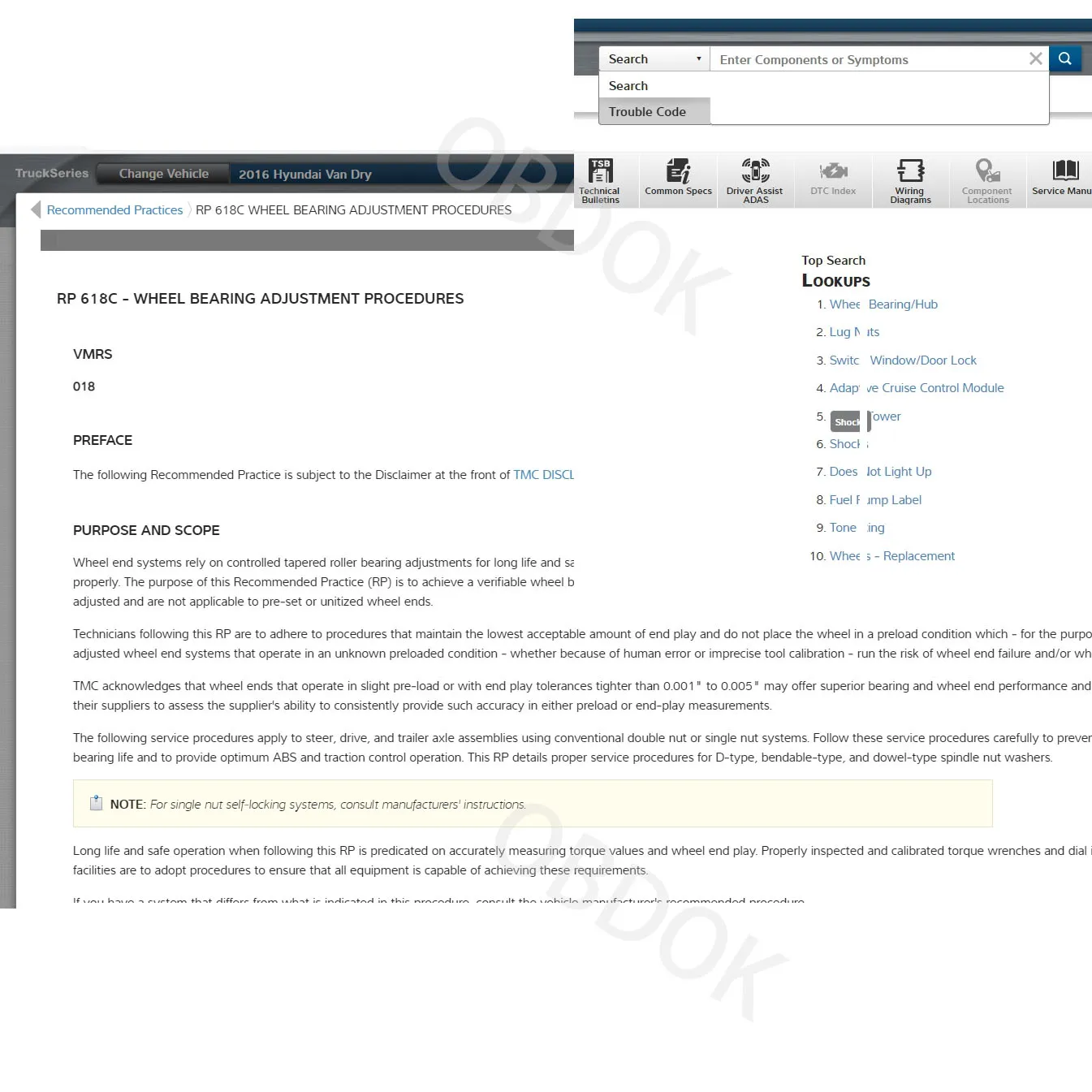For Mit-chell Prodemand Truck Repair Manual Wiring Diagram Car Repair Software Online Account Support MP/PC - Image 5