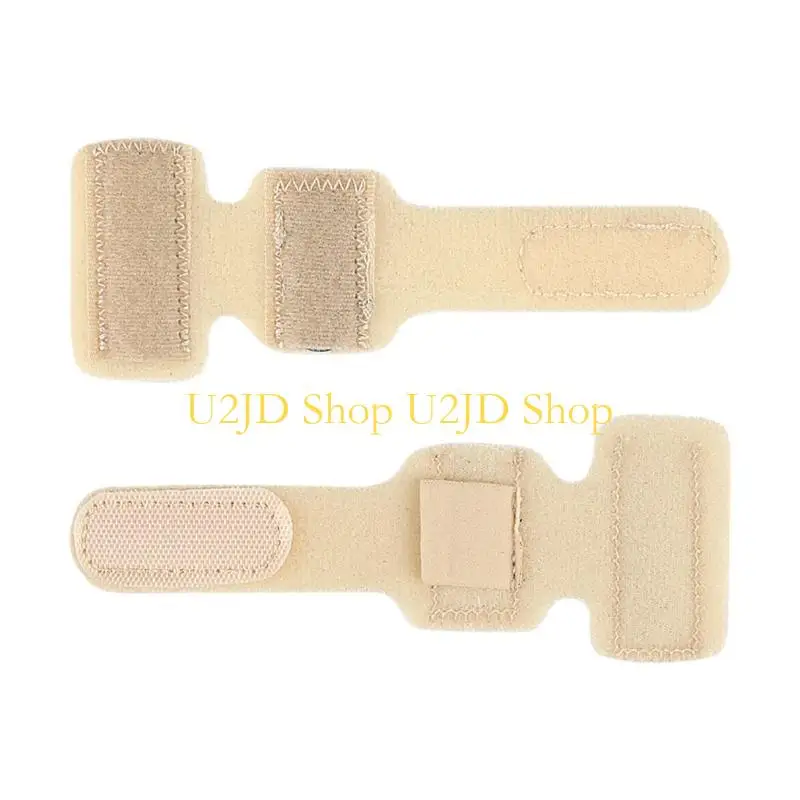 U2JD Light and Durability Toe Corrector Polyester and Aluminum Plate Toe Splint Brace for Enhances Comfort and Longevity