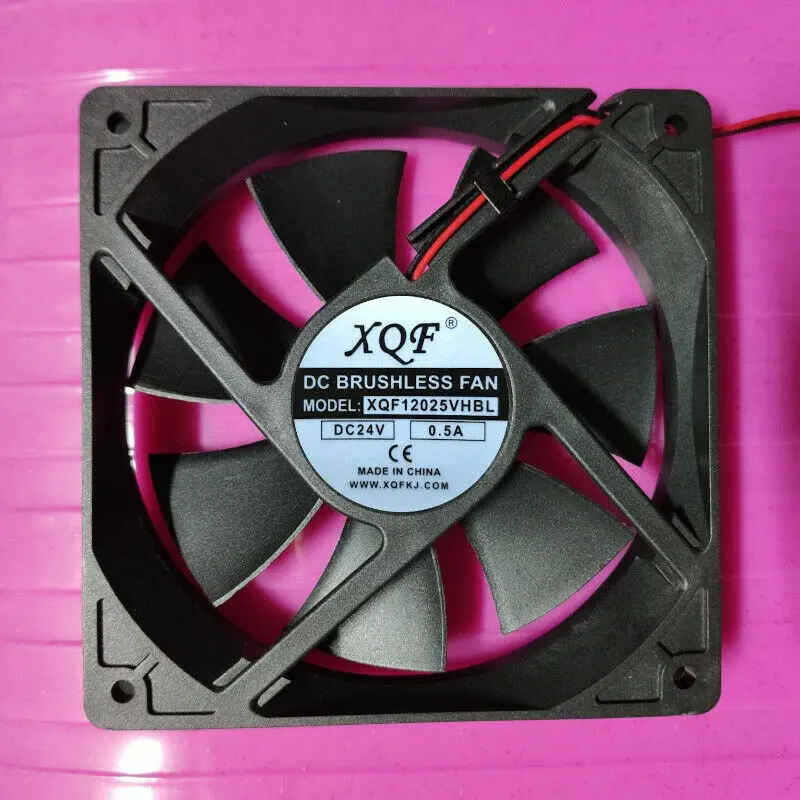 

FOR XQF12025VHBL 24V 0.5A 12CM 2-wire inverter cooling fan