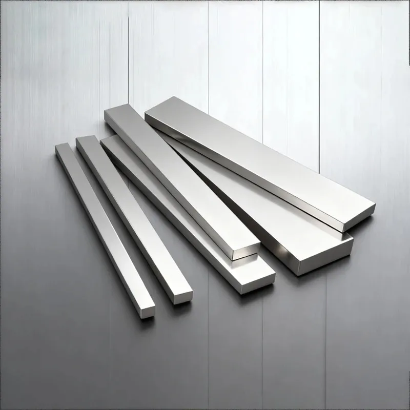 

304 Stainless Steel Square Bar 1.5-20mm Thick 500mm Length Small Precision Steel Rod