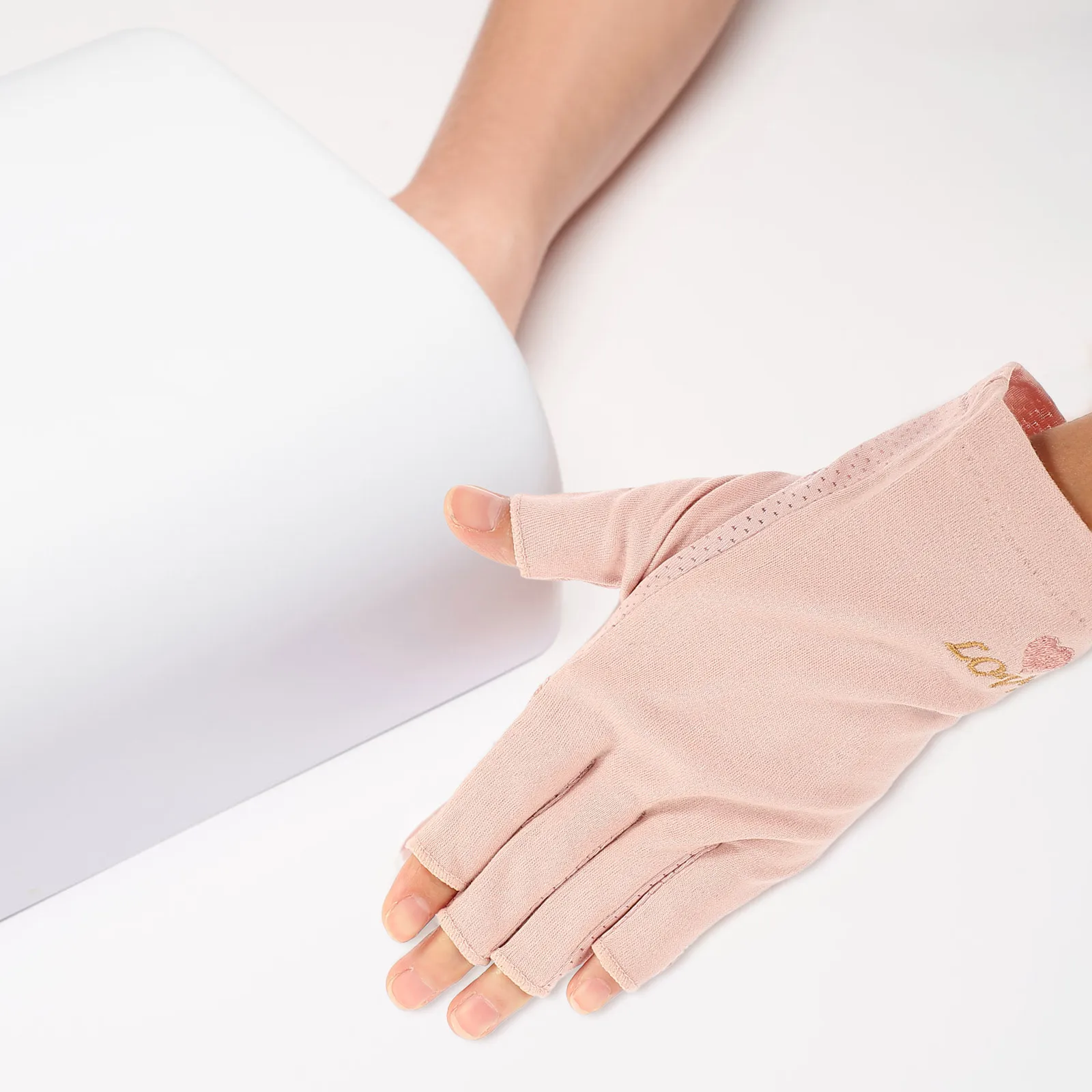 

UV Protection Gloves Nail Art Heat resistant H Covers Anti UV Durable Cotton Outdoor Travel Fishing Cycling