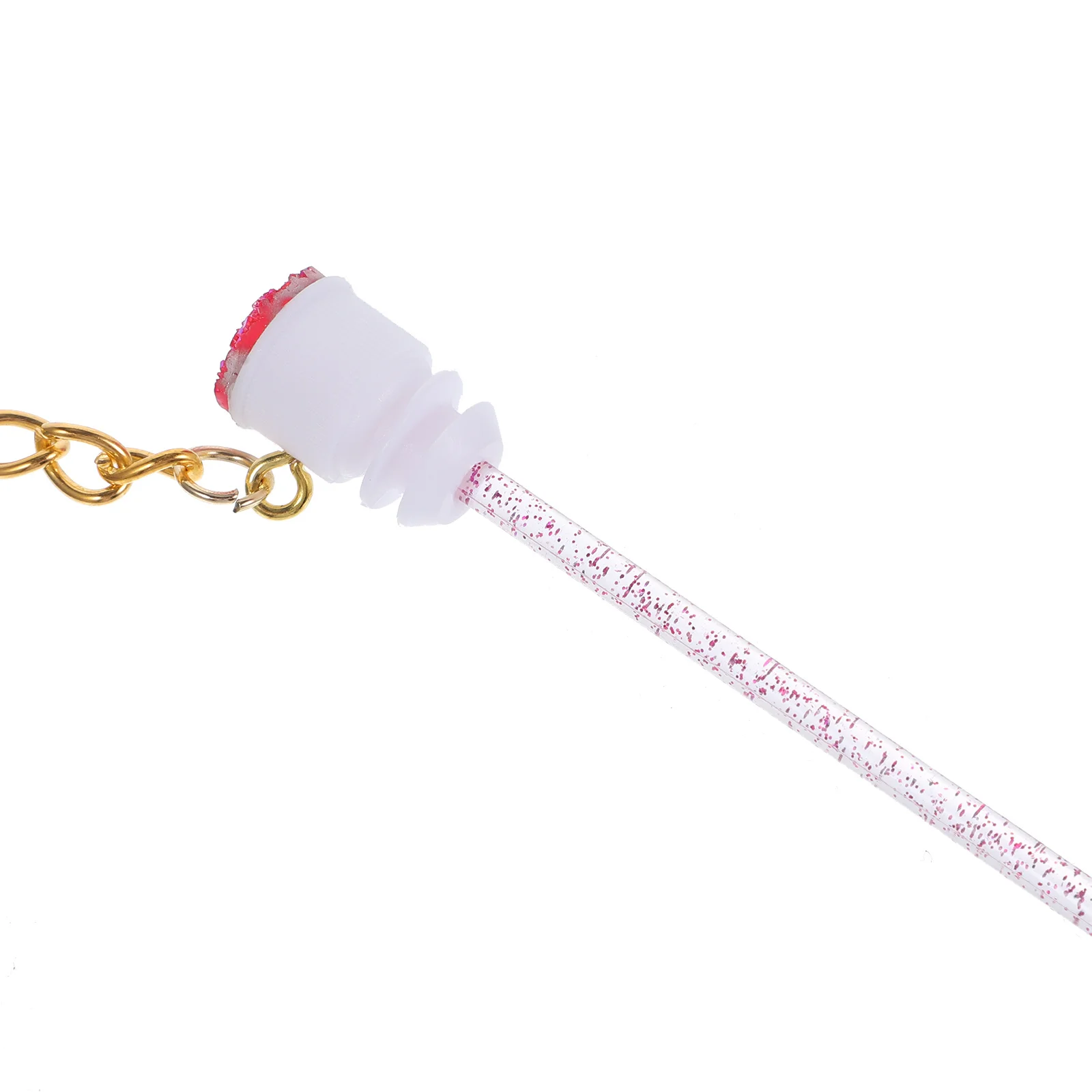 Porte-clés brosse à cils avec Tube, Design strass, outil de maquillage pour femmes et filles, accessoire de beauté Portable à la mode, 10 pièces