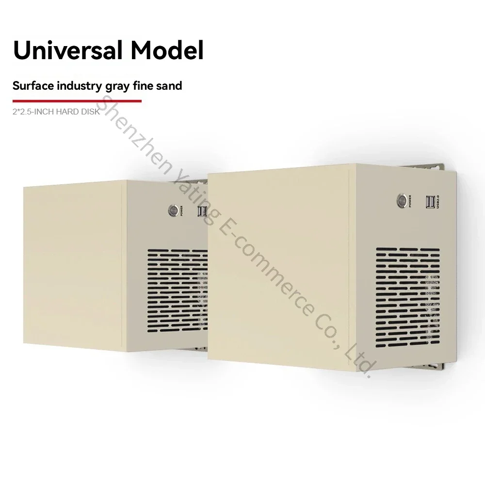 1PC Mini ITX Motherboard Wall Mounted Chassis Industrial Control Server Power Supply Position CNC Vision 1.2 Board Industrial Gr