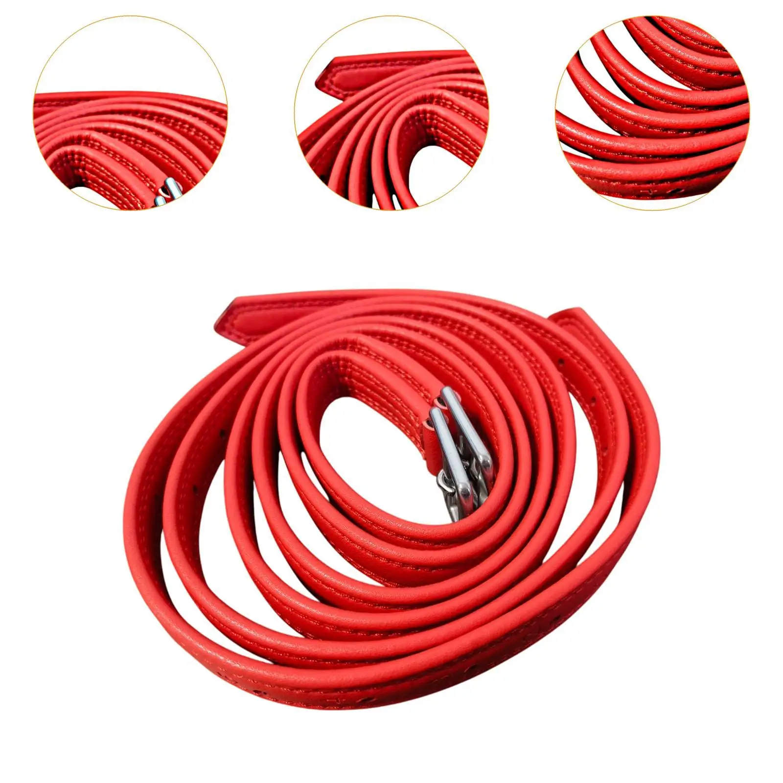 2x Engelse stijgbeugelleer Ruiteruitrusting Paardrijuitrusting