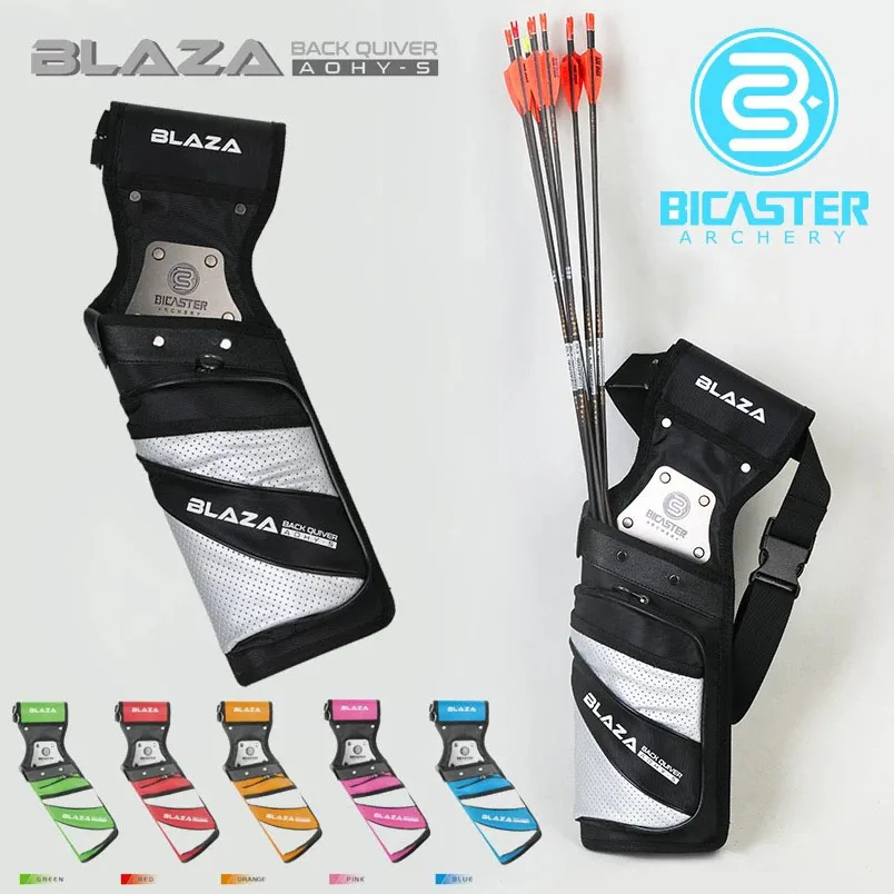 BICASTER Arrow Quiver Pouch Bag Waist Back Stainless Steel Interlayer Bow and Arrow Outdoor Hunting Shooting Archery Accessories