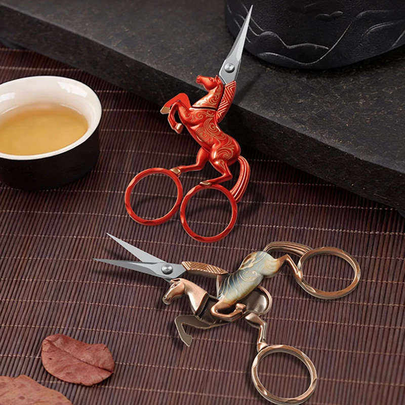 High-precision Stainless Steel Sewing Scissors, Versatile for Embroidery, Fabric Cutting and Thread Trimming, Tailor Craft Style