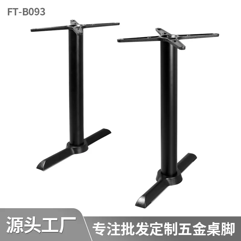 

Dining table foot restaurant square long with rock slab countertop dining support column simple desk foot legs