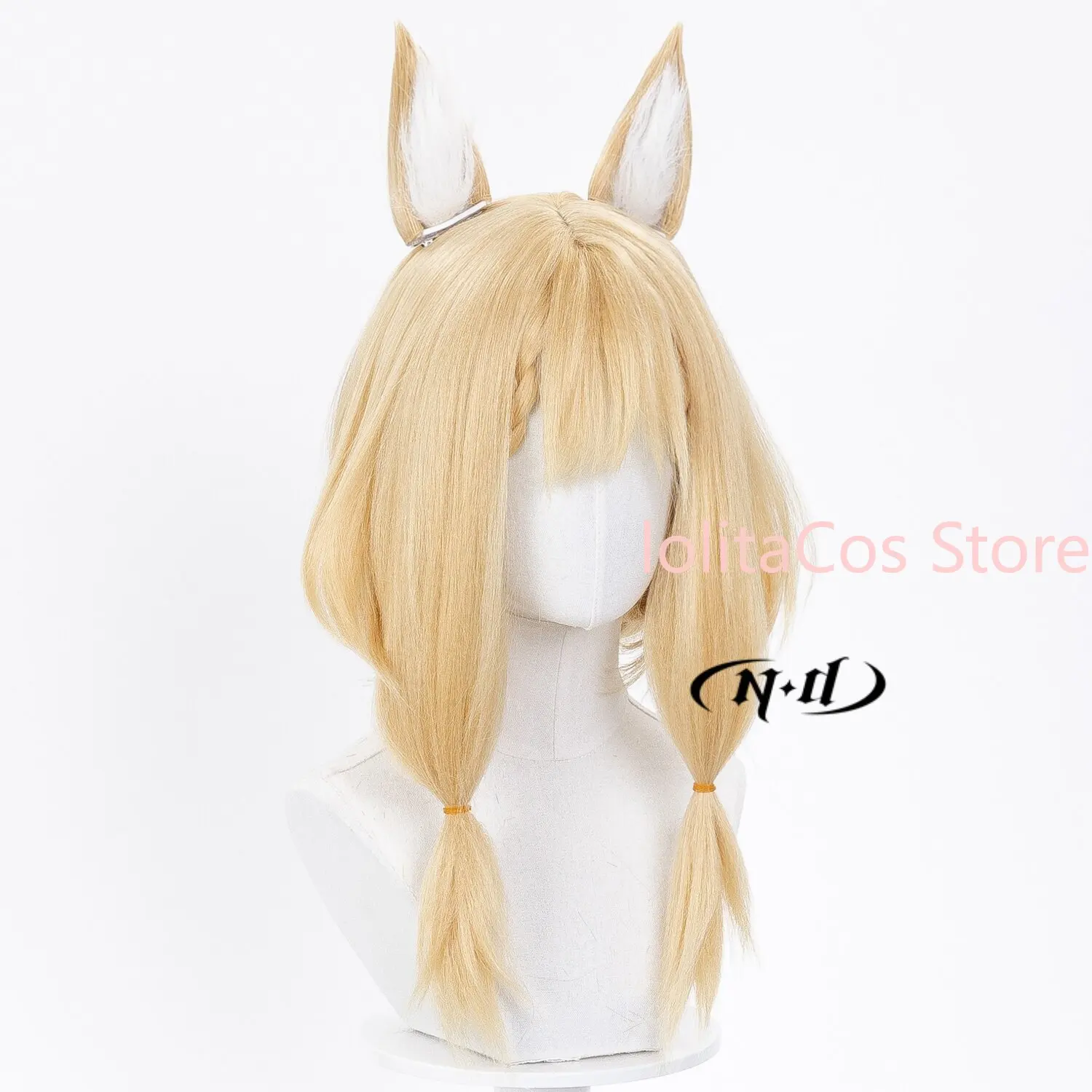 New Arknights:Endfield Rossi Luciana Cosplay Wig Golden Golden Hair Comic Con Props Role Play Coser Gift Girl Halloween Party view 3