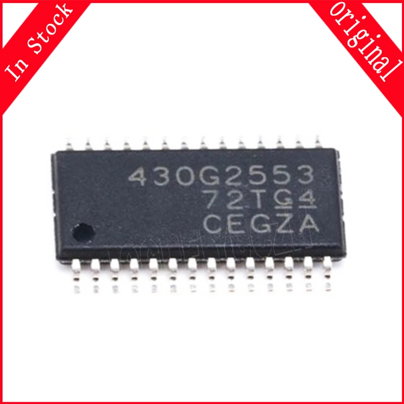 10pcs/lot MSP430G2553IPW28R MSP430G2553 TSSOP MSP430G2553IPW TSSOP28 In Stock