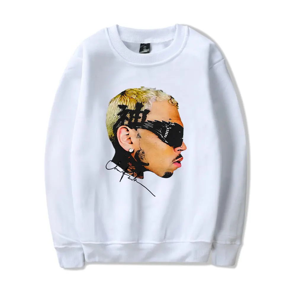 كريس براون ميرش 2025 بلوزات تأثيري النساء الرجال موضة الشارع الشهير الهيب هوب الرياضة البلوز البلوز