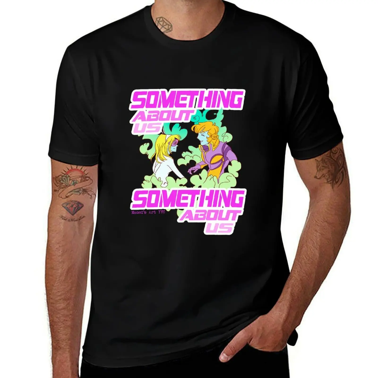 

Something About Us T-Shirt graphic tee shirt for a boy Clothing vintage t shirts compression shirt men