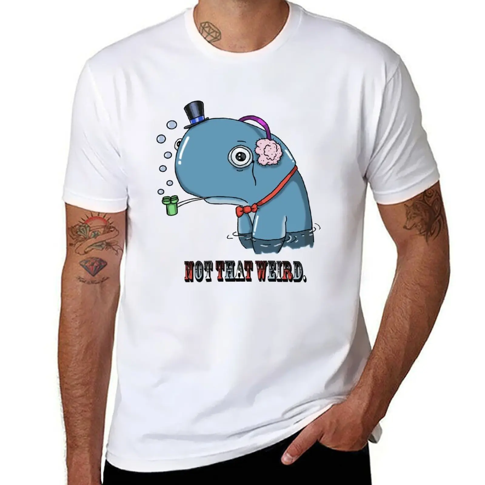 

Not That Weird. T-Shirt man t shirts high quality luxury brand cotton t shirts high quality T-Shirt