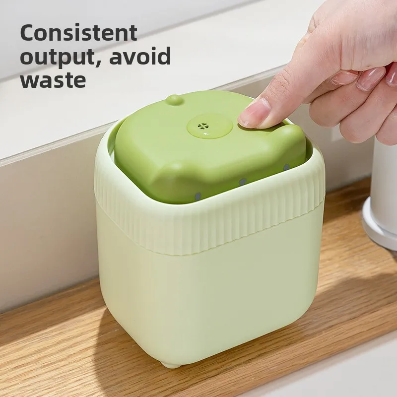 1pc Cute Cat Shape Dish Soap Dispenser Sink Mounted Liquid Press Pump for Kitchen Hand Wash Household Daily Use view 3