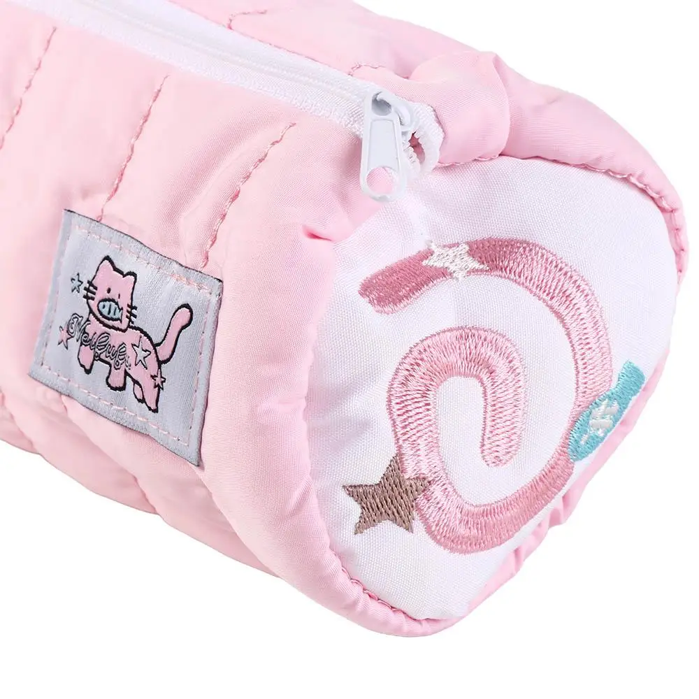 

Большой вместительный держатель для ручек, сумка-карандаш в рулонах, забавная сумка для канцелярских принадлежностей на молнии, сумка для хранения, милый чехол для ручек, настольный органайзер