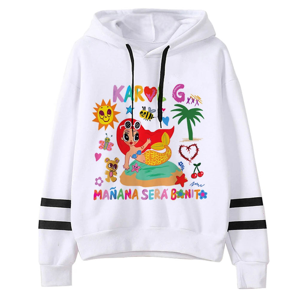 Tomorrow Sera Nice Karol g hoodie trendy patterned comic printed design girl sweatshirts hoddie designer Japanese printed design