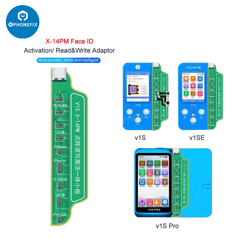 Jc-フェイスID修理用のフレックスケーブルラベル,iPhone X-12PM用のはんだ付けなし,フェイスシールド,ドットマトリックスの問題,読み取り書き込み