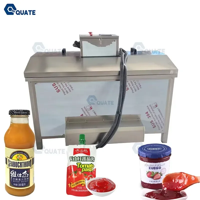 Small Wine Glass Cans Bottle Pasteurization Pasteurizer Sterilizer Machine