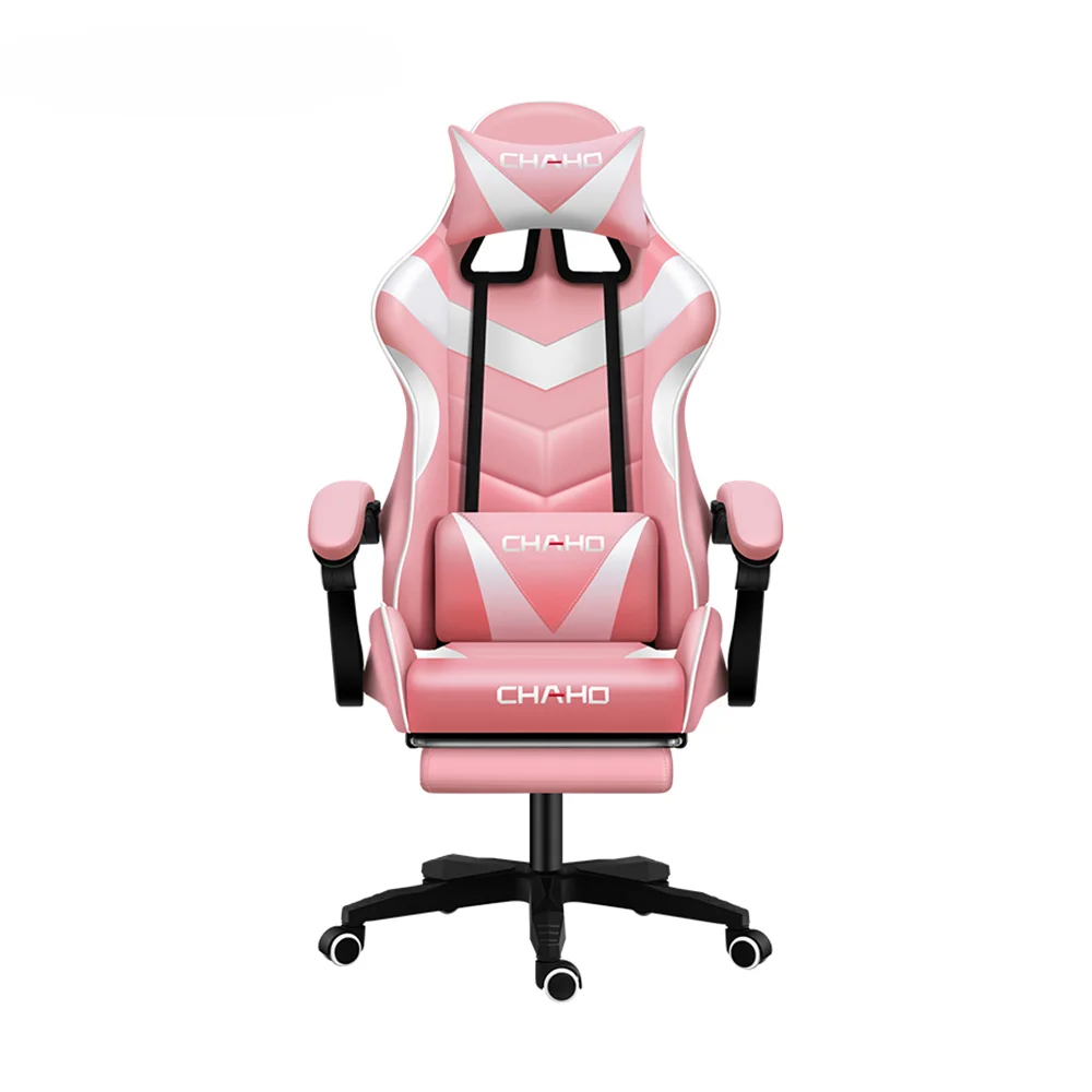 

Profesional Morada PU Blanca Kawaii Premium Mimbre Pro Rosa Rosada Azul Sillas-Para-Gamer Silla De Gamer Juego