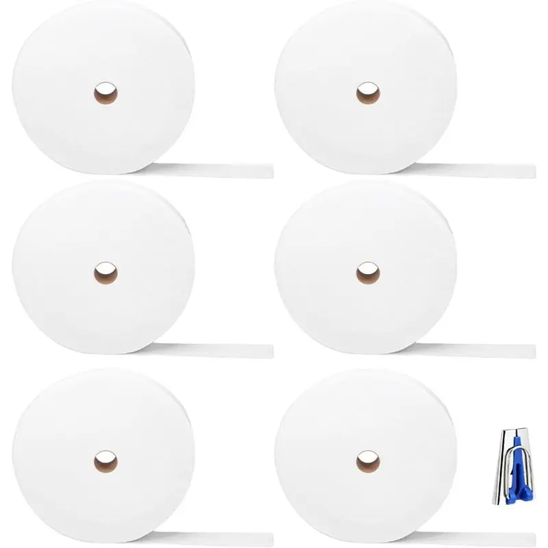 

B62B-Jelly Roll Batting Strips For Rugs 2 1/4 Inch 165 Yards For Quilts,Needle Punched With Fabric Makers For Jelly Roll Rugs