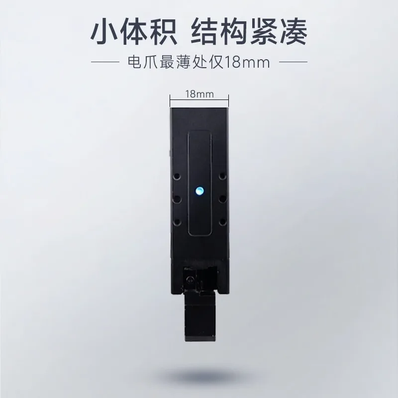 Ultra-small size miniature electric gripper Precise force control Fast response Industrial sorting and loading