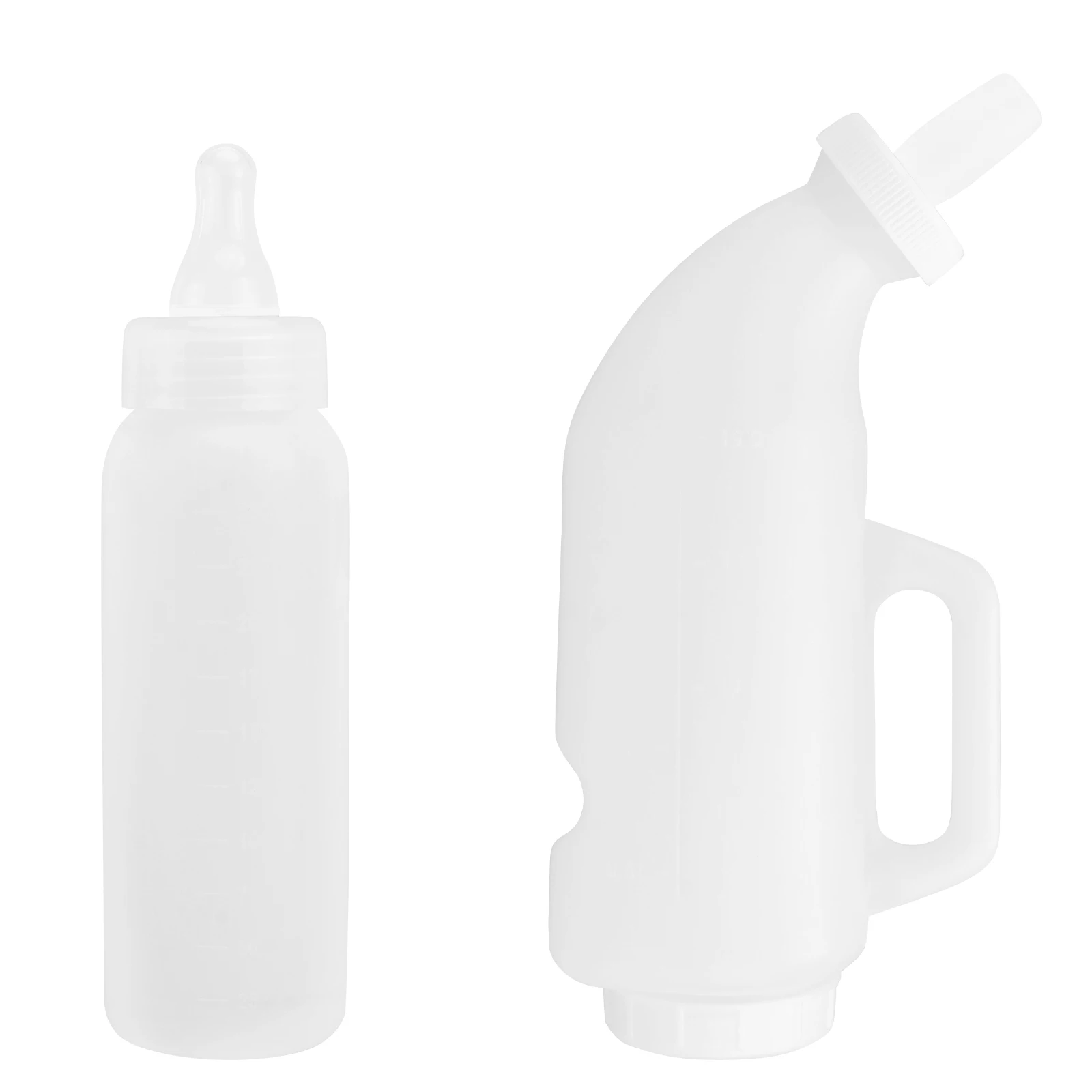 

1Set Livestock Nursing Bottle Kit Sheep Milk Bottle Durable Feeding Set Includes Nipples Milk Kettle Animal Feeding Supply