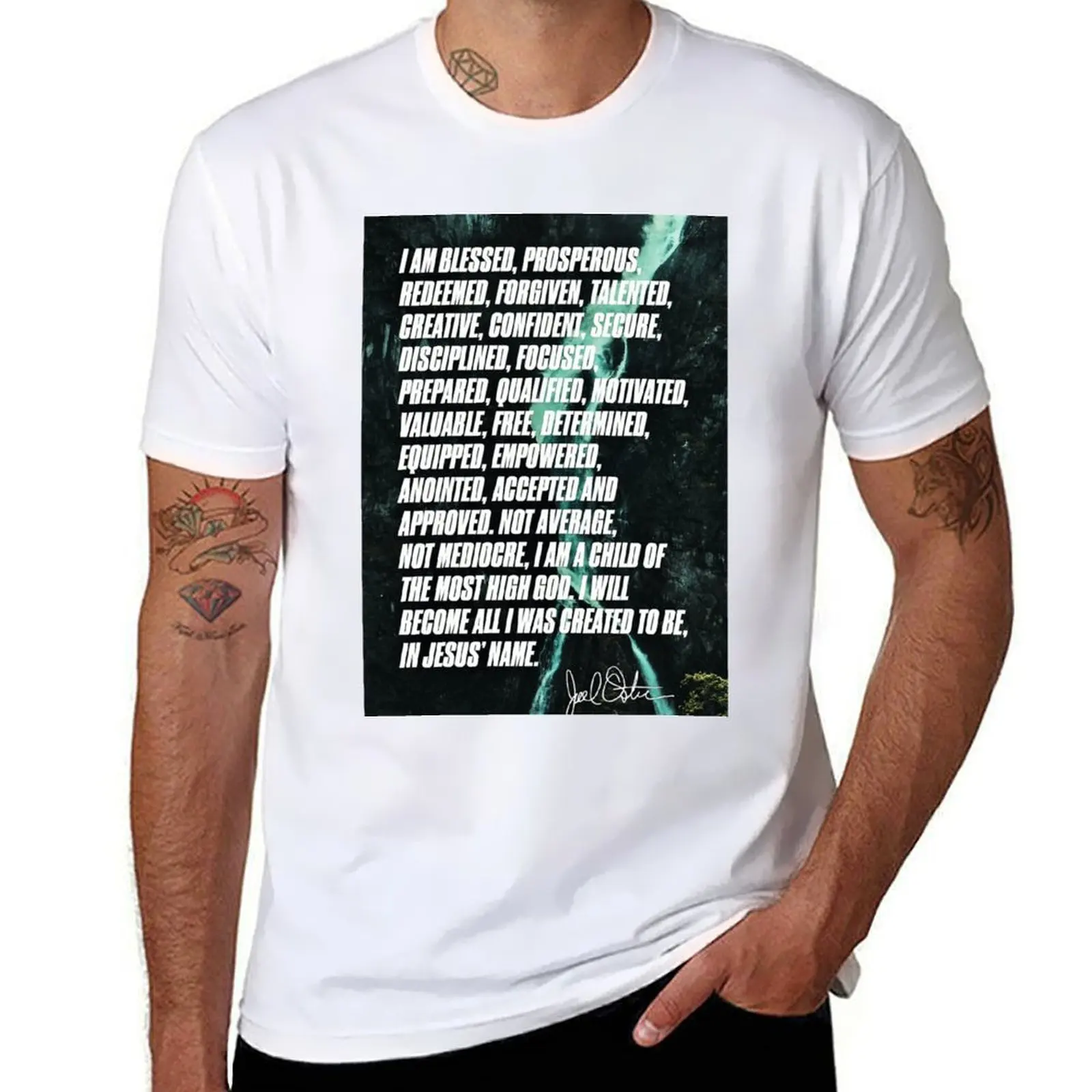 

Joel Olsteen quote T-Shirt man tshirt cotton t shirts high quality T-Shirt