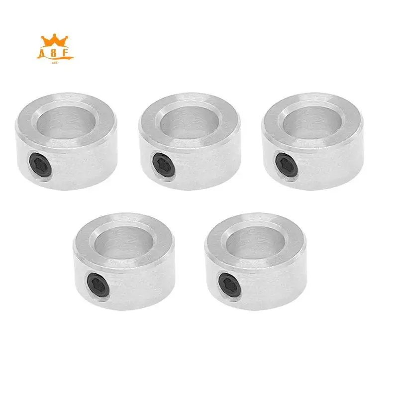 

A08E-8Mm Shaft Lock Collar T8 Lead Screw Lock Ring For 3D Printer Lead Screw Positioning And Anti-Reverse Lock Collar