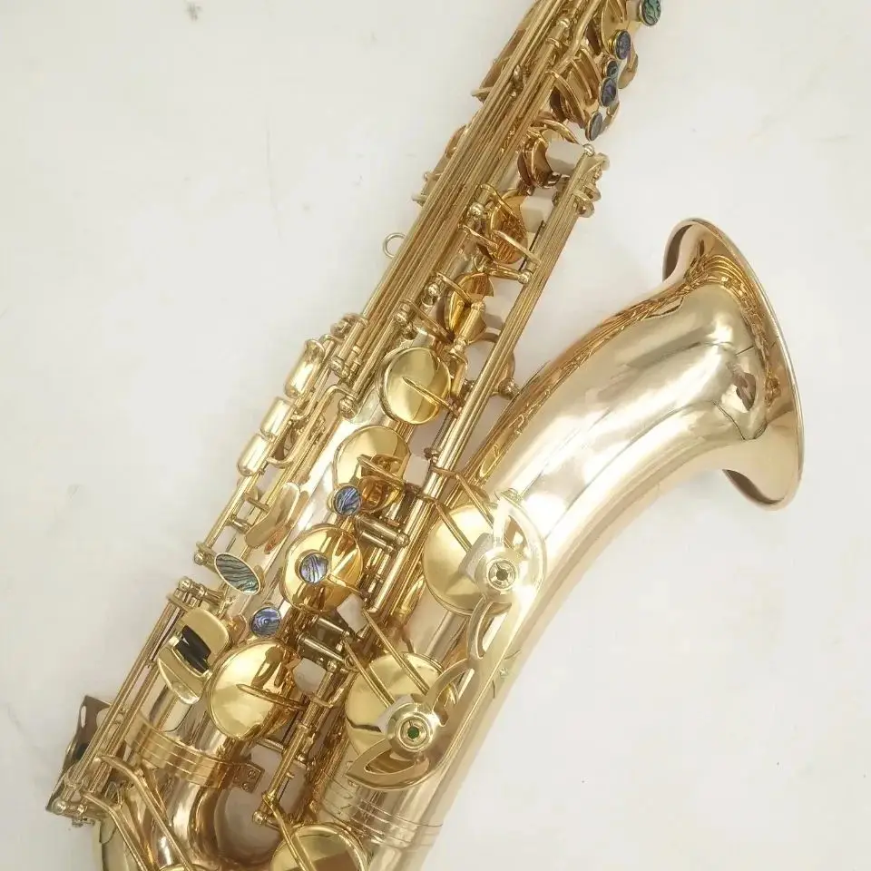 Original 802 one-to-one structure model drop B tone professional tenor saxophone upgrade double-rib abalone key Tenor sax