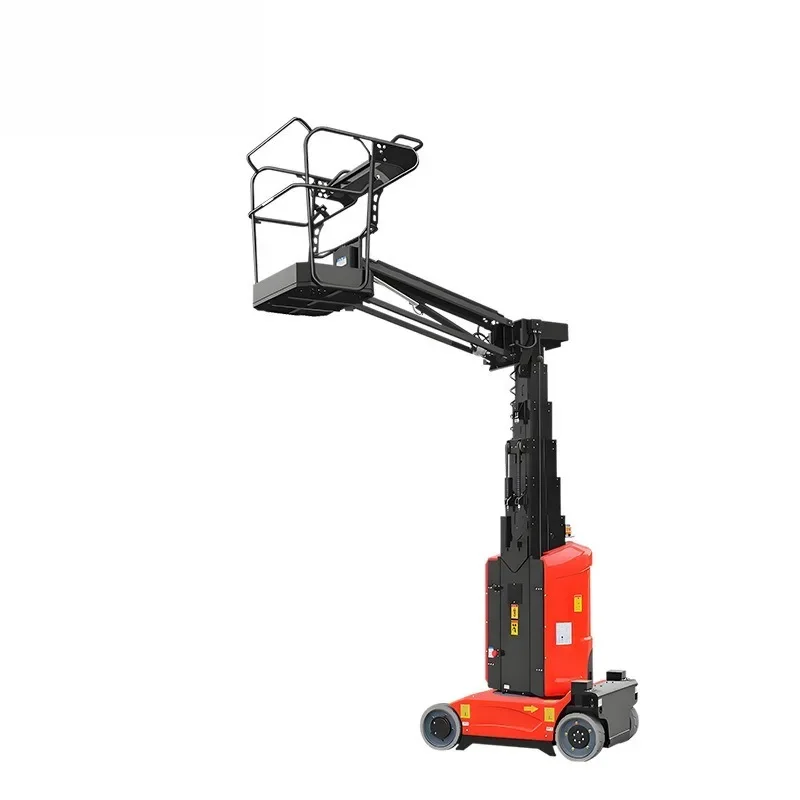 9.2 meters flying arm sleeve type aerial work platform electric crank arm lift