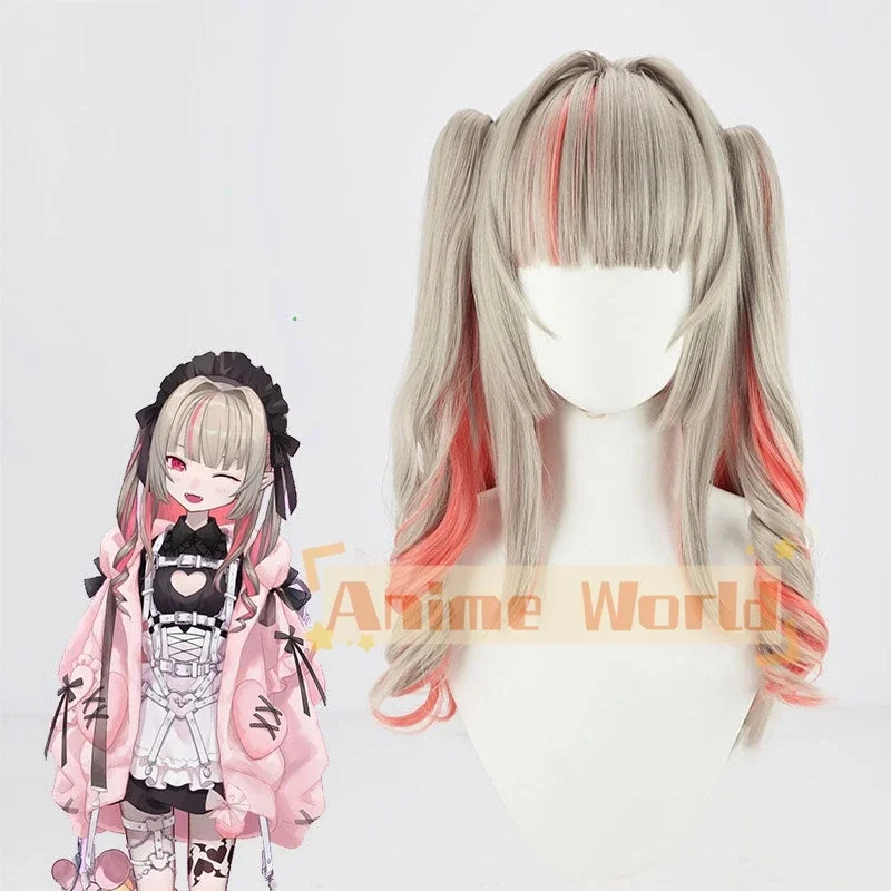 

Виртуальный YouTuber Макино Рриму Косплей Парик Хэллоуин Рождество Женщина Мужчины Взрослый Парик