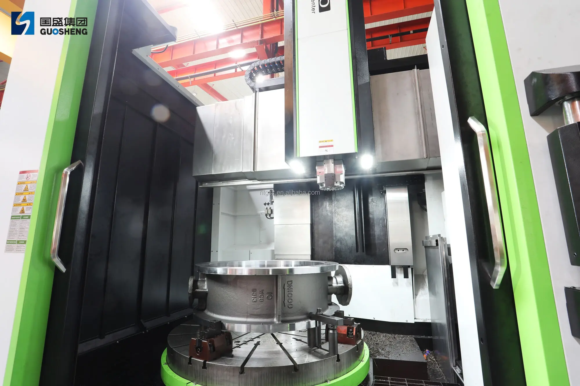 Torno giratório vertical CNC, centro Hining, alta rigidez, baixo preço, Gvl1800e