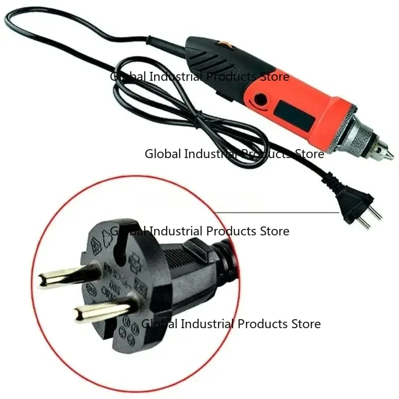 Furadeira Elétrica Mini de 480W, Gravador com 6 Posições de Velocidade Variável, Eixo Rotativo Flexível, Ferramenta de Potência para Artesanato e Grav