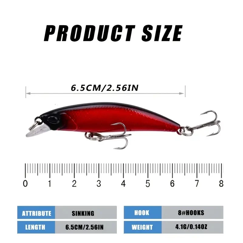 Laser Minnow Fishing Lure Set Wobblers Crankbaits Isca Artificial Hard Bait Carp Mini Fishing Lures Pesca Tackle