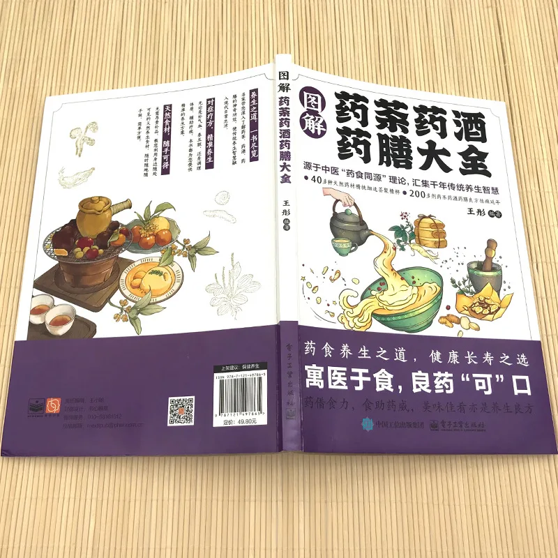 Illustrated Tonic Diet of Medicinal Tea and Medicinal Wine, The Theory of Homology of Chinese Medicine and Food