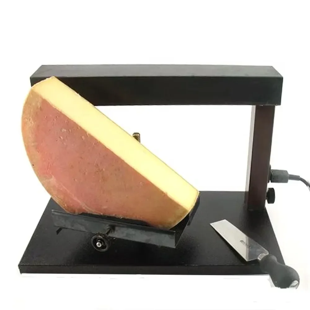 

Commercial Electric Raclette Cheese Melter Half Wheel Roasted Cheese Heating Machine for Restaurant