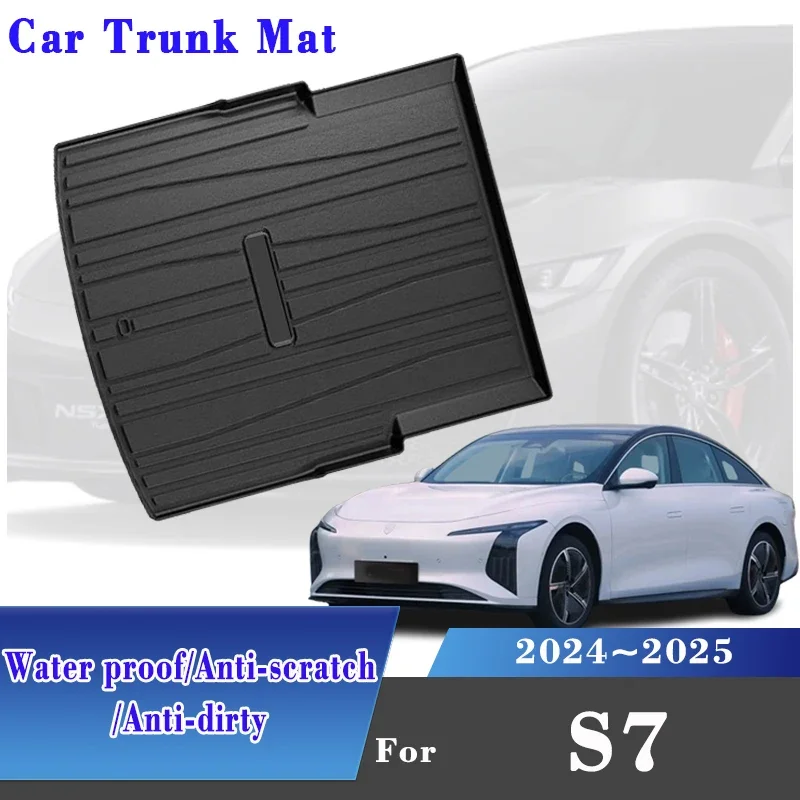 

Auto Trunk Mat For Xinghai S7 2024 2025 TPE Car Boot Mats Rear Trunk Storage Pad Cargo Liner Dust-proof Car Interior Accessories