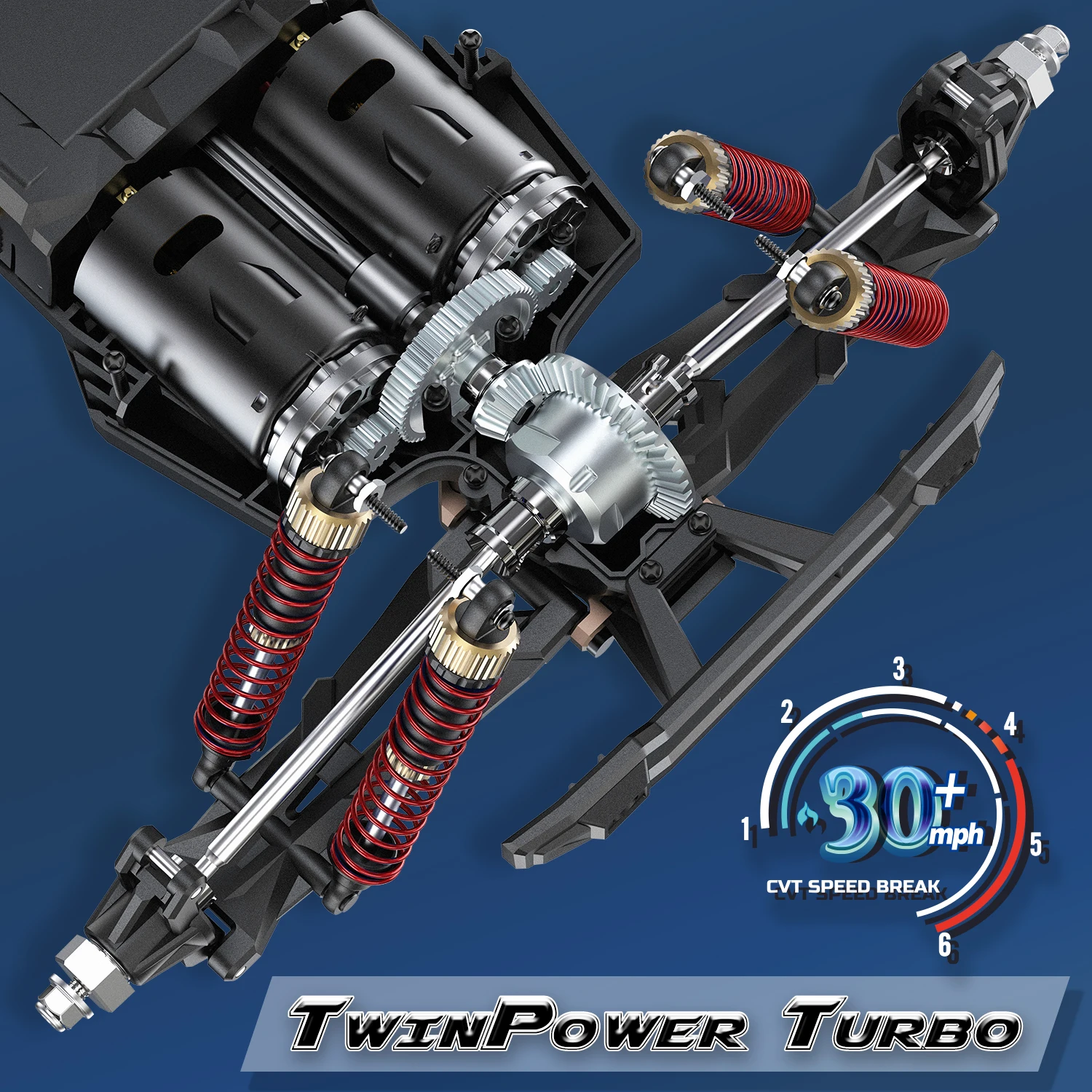 Szybki bezprzewodowy zdalnie sterowany model samochodu dla dorosłych w skali 1:10, pojazd terenowy, inteligentny, trwały i zabawny