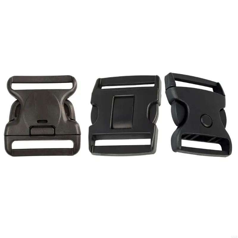 A52F Multifunctional Replacement Buckles Quick Side Release Buckles Clip Fasteners No Sewing Clip Plastic Buckles