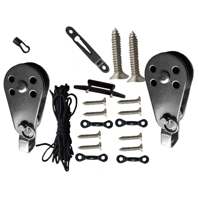 Outdoor Sports Yacht Canoe Kayak Ocean Boat Fishing Boat Deck, Rope Storage System Combination