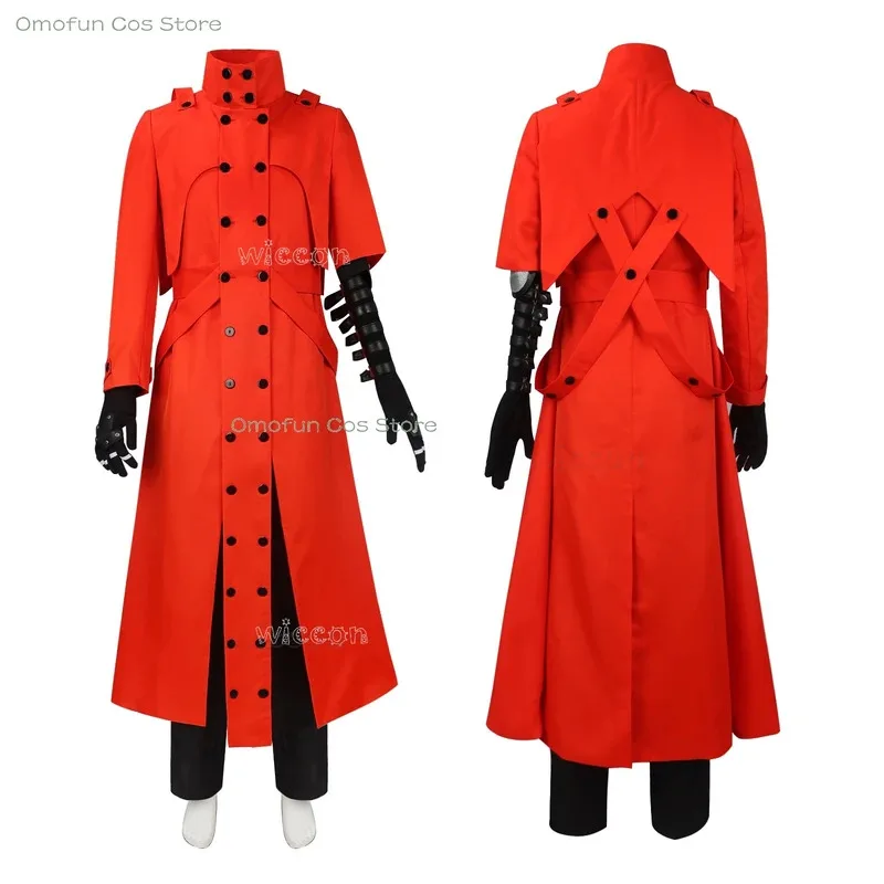 أزياء أنيمي تريجون توراغان فاش التدافع التأثيرية معطف رجالي موحد سترة السراويل OVA الزي بدلة تنكرية لحفلات الهالوين