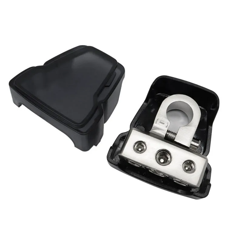 

Клеммы для аккумуляторных батарей и шин 0GA/4GA, модифицированные зажимы-коннекторы BT38 для автомобильной аудиосистемы, плюс и минус