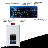 Inverter 12v 220v Pure Sine Wave 8000W 10000W 12000W DC 12V 24V 48V 60V 72V To AC 110V 220V Converter RV Vehicle Solar Inverters